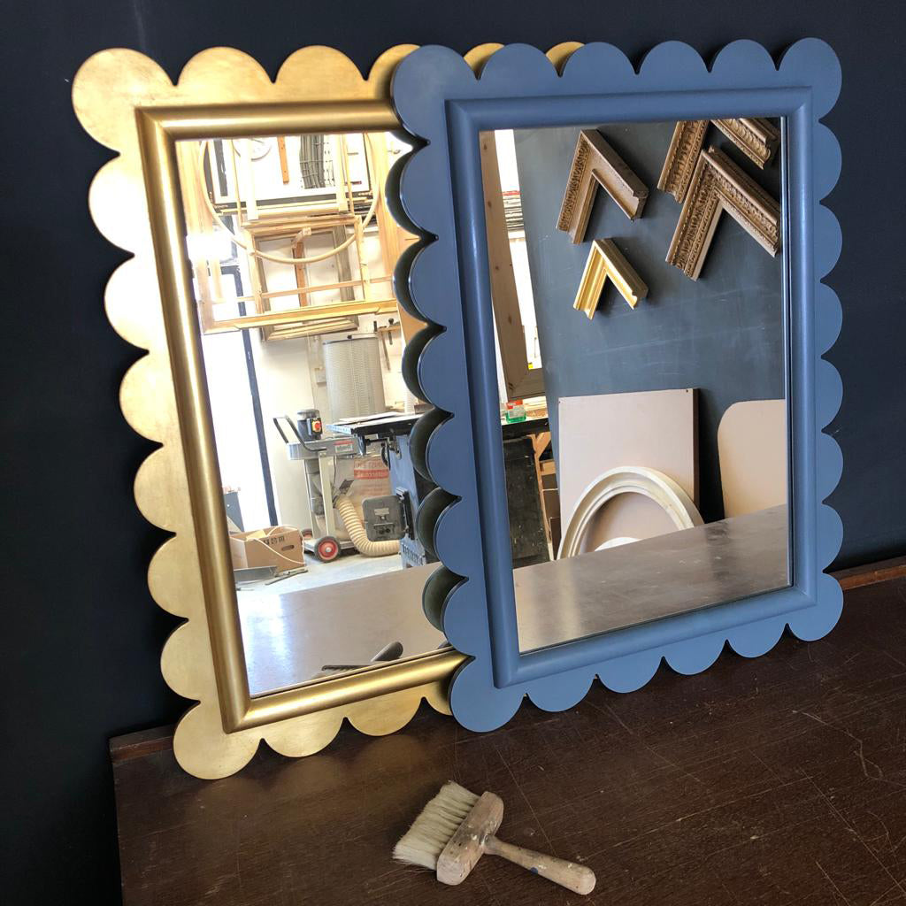 Medium Scallop Mirror