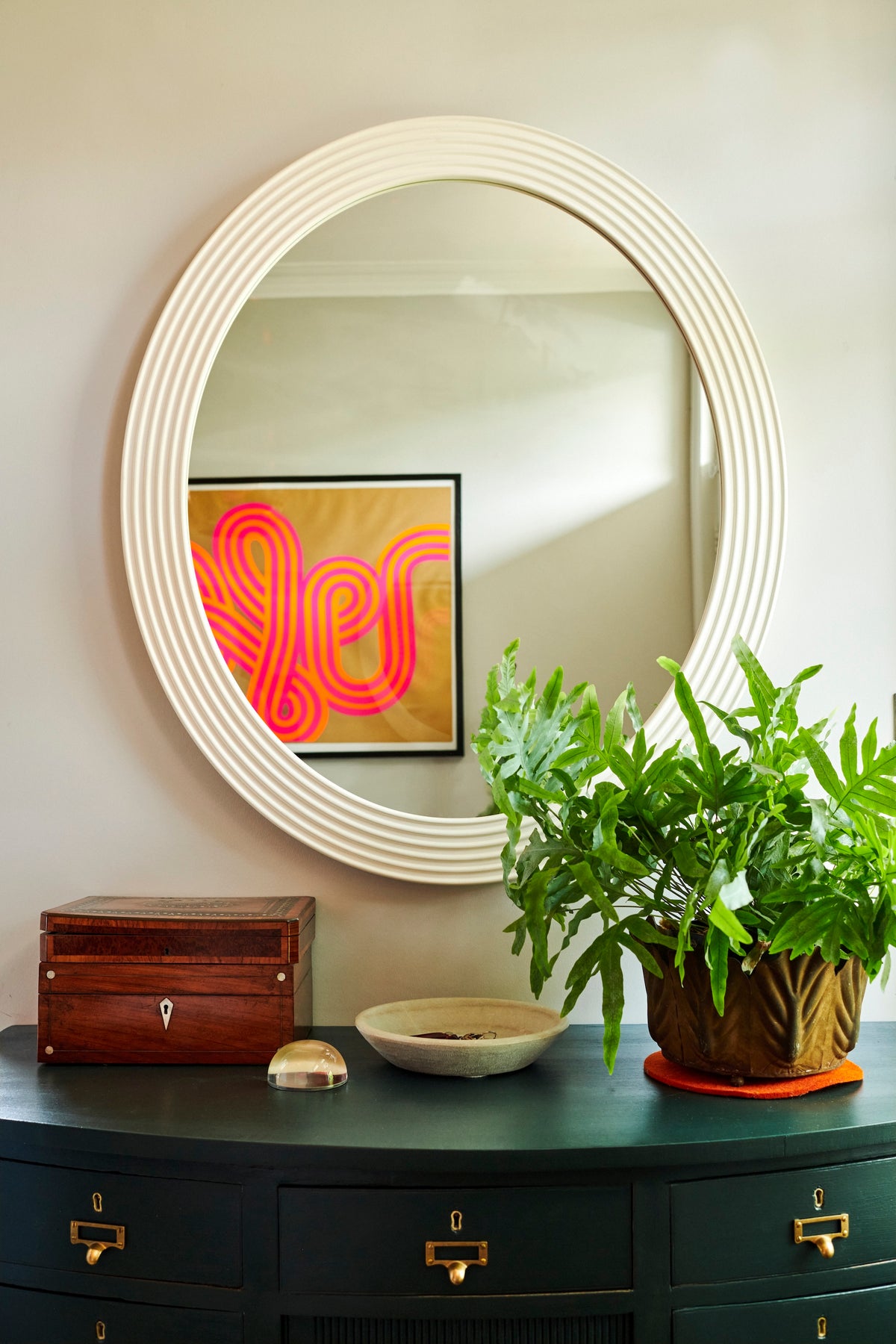 Reeded Oval