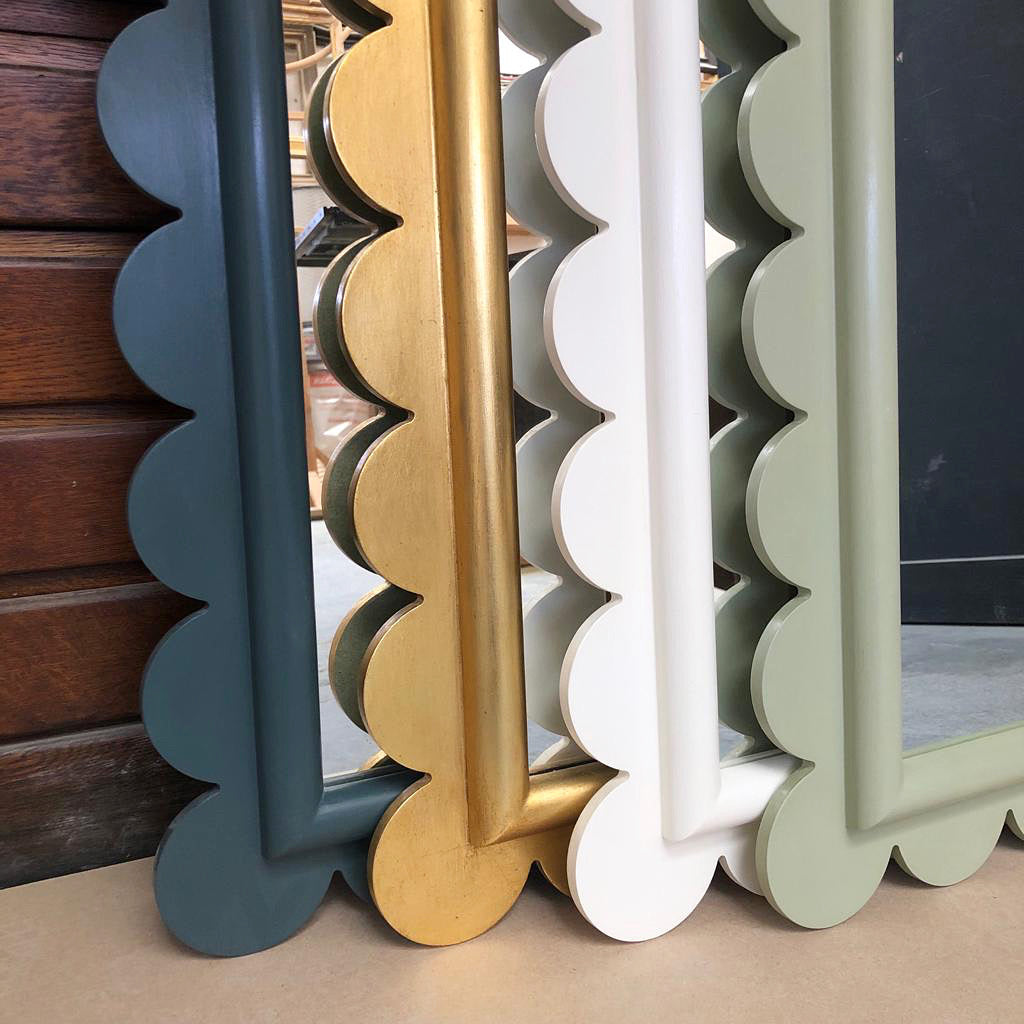 Large Scallop Mirror
