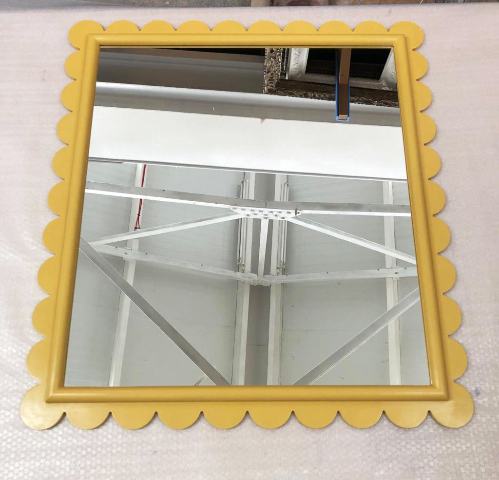 Large Scallop Mirror