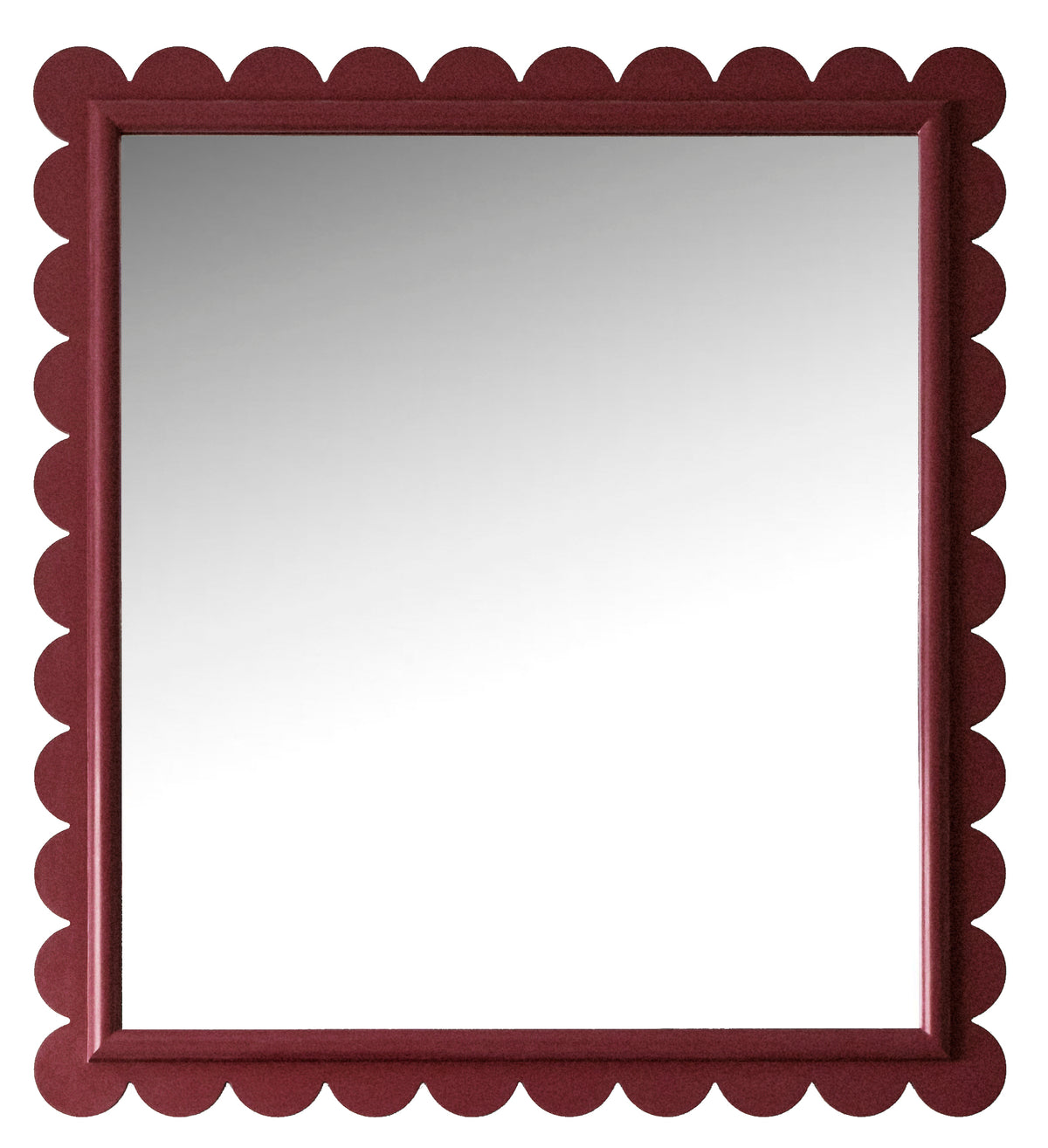 Large Scallop Mirror